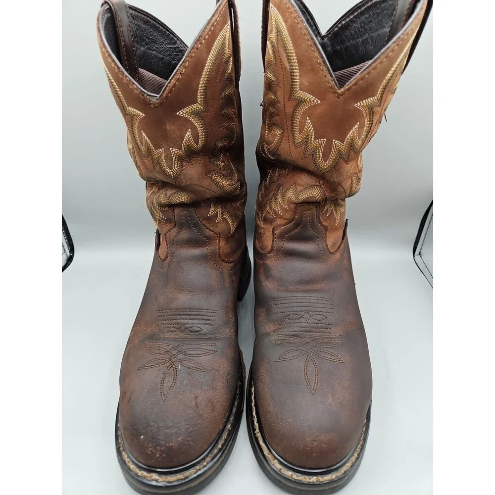 Tony Lama steel toe